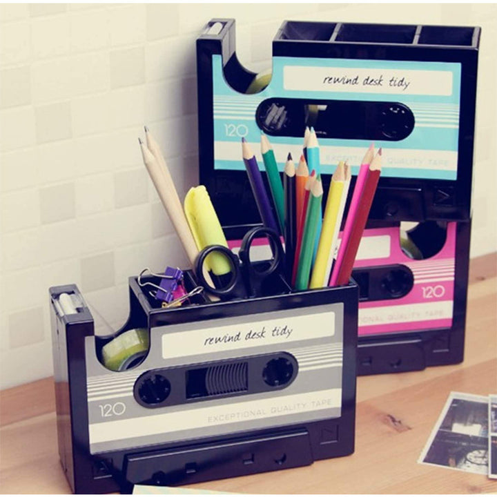 Multifunctional Pen Holder Creative Office Desktop Stationery Storage Box