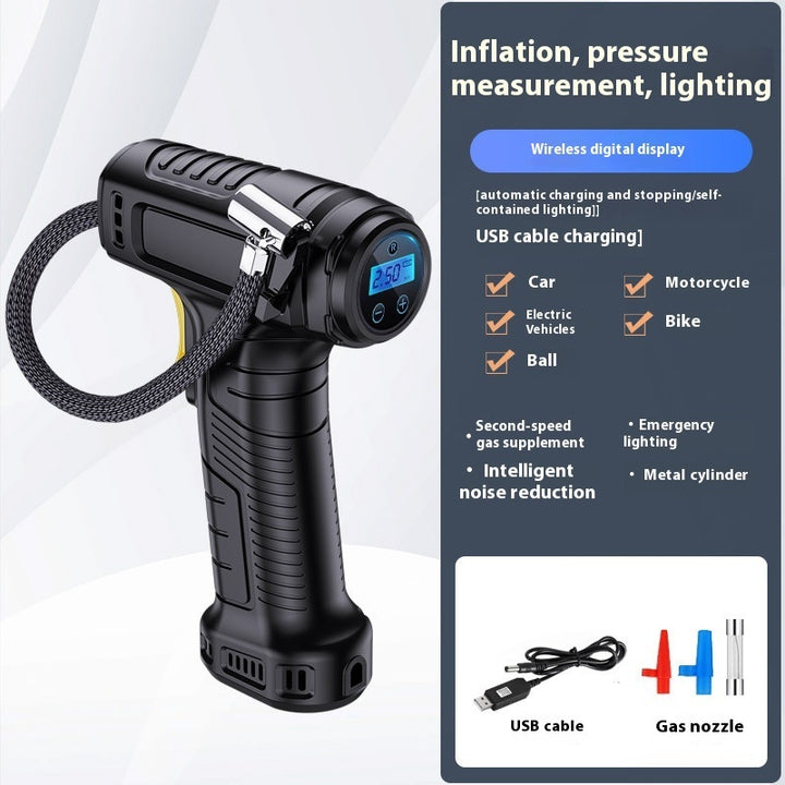 Multifunctional Handheld Wireless Intelligent Digital Display Inflator