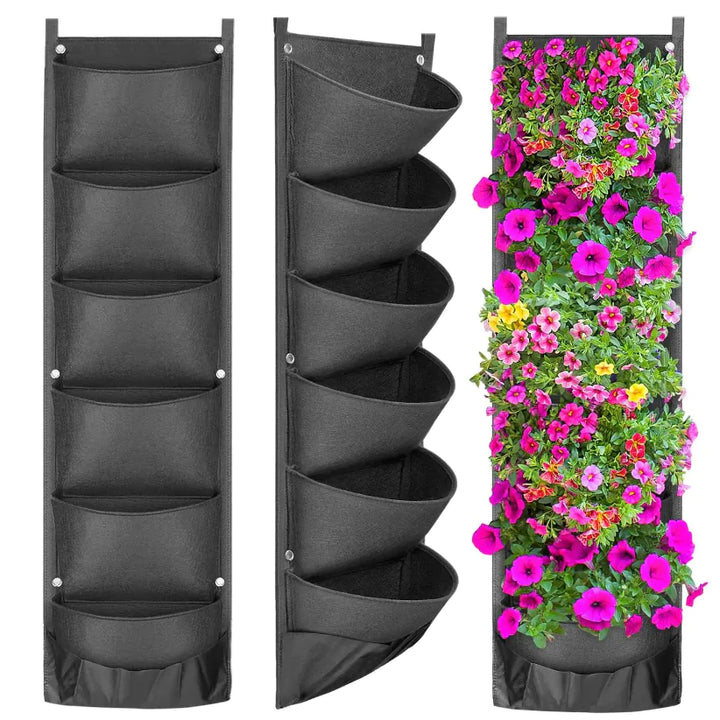 Vertical Hanging Garden Planter Flower Pots