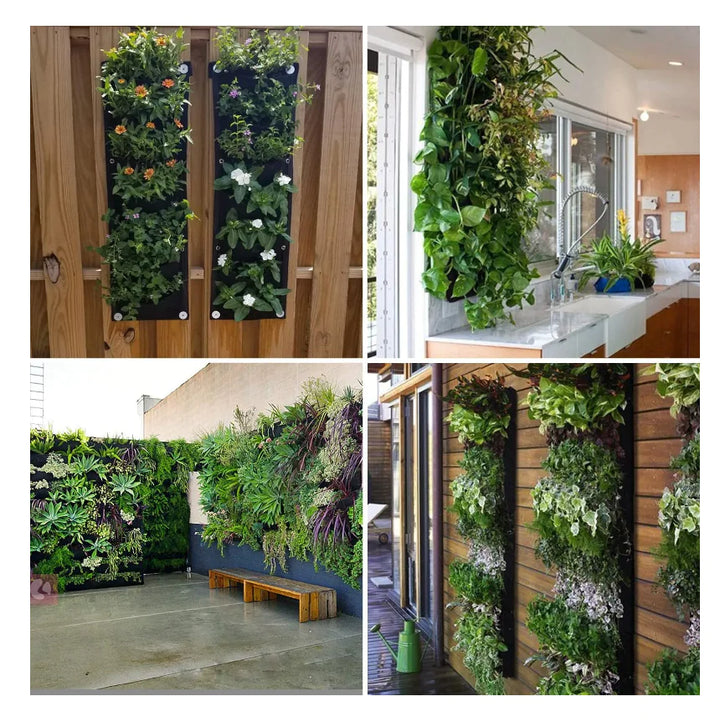 Vertical Hanging Garden Planter Flower Pots