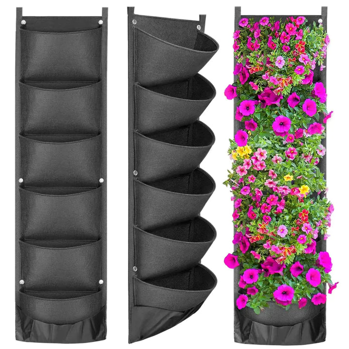 Vertical Hanging Garden Planter Flower Pots